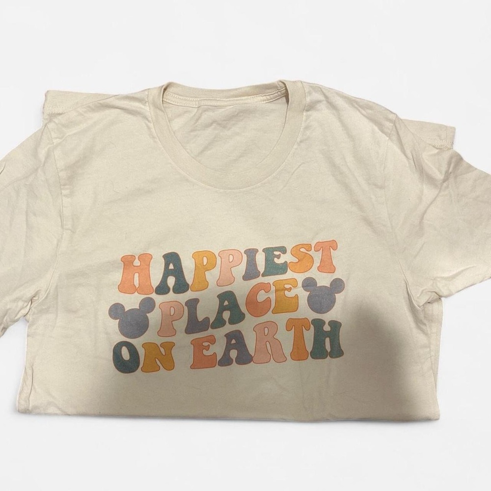 Disney Cream Graphic T-Shirt